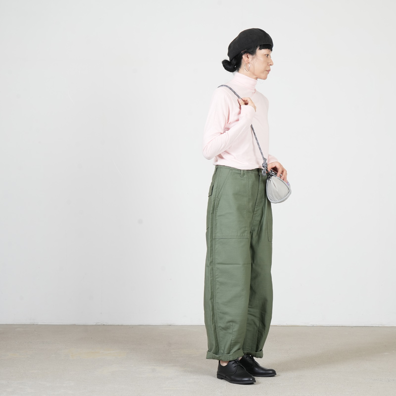 ALWEL(���륦����) LONG SLLVE ROLL NECK T