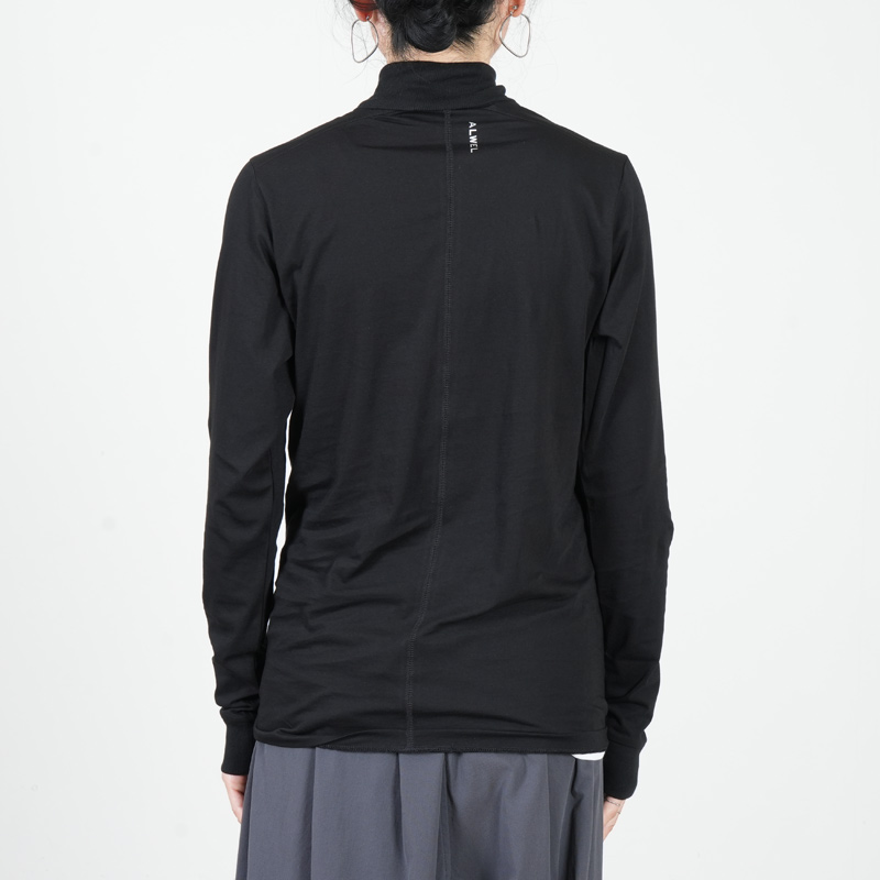 ALWEL(���륦����) LONG SLLVE ROLL NECK T