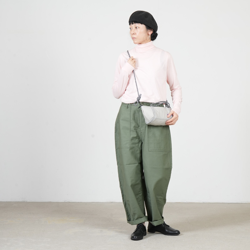 ALWEL(���륦����) LONG SLLVE ROLL NECK T