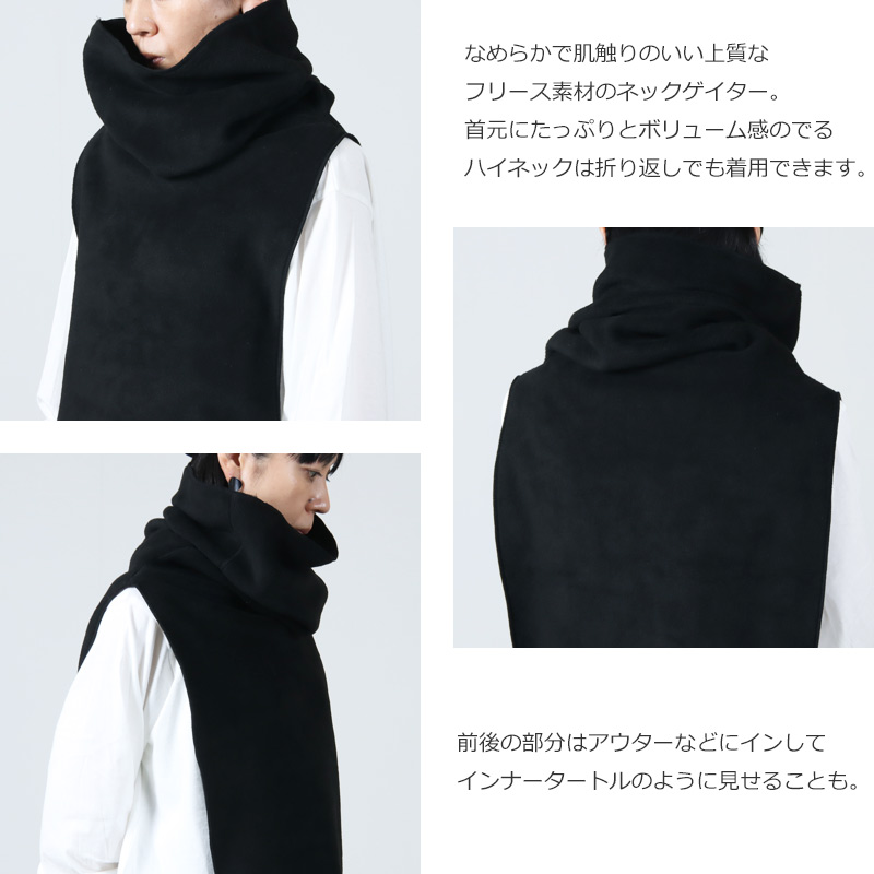 ALWELフリースハイネックゲイター ALWEL (オルウェル) FLEECE HIGH NECK GAITER / フリース