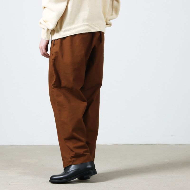 ANACHRONORM(ʥΡ) STANDARD TUCK WIDE TROUSERS