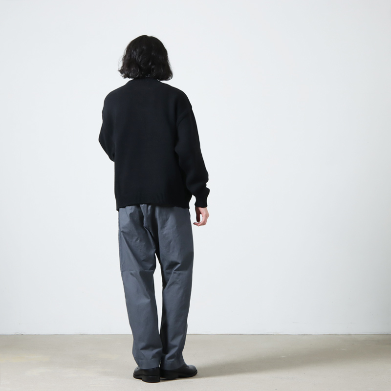 ANACHRONORM(ʥΡ) STANDARD TUCK WIDE TROUSERS