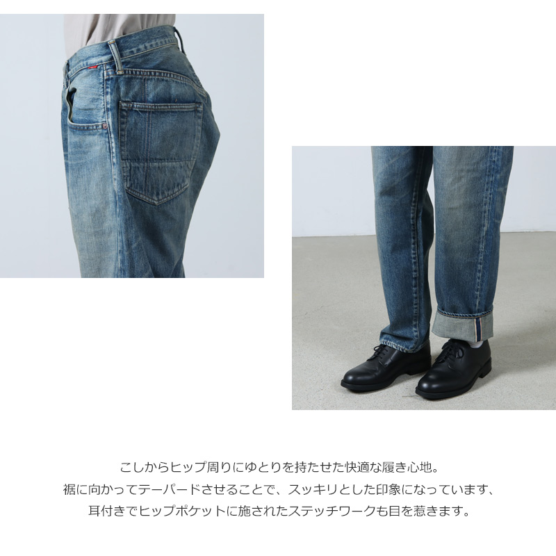 ANACHRONORM(ʥΡ) REGULAR TAPERED 5P PANTS FIVE YEAR WASH