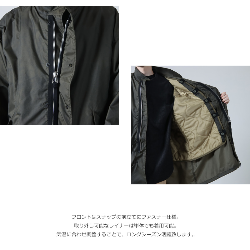 ANACHRONORM(ʥΡ) DIRTPAINT NYLON MODS COAT