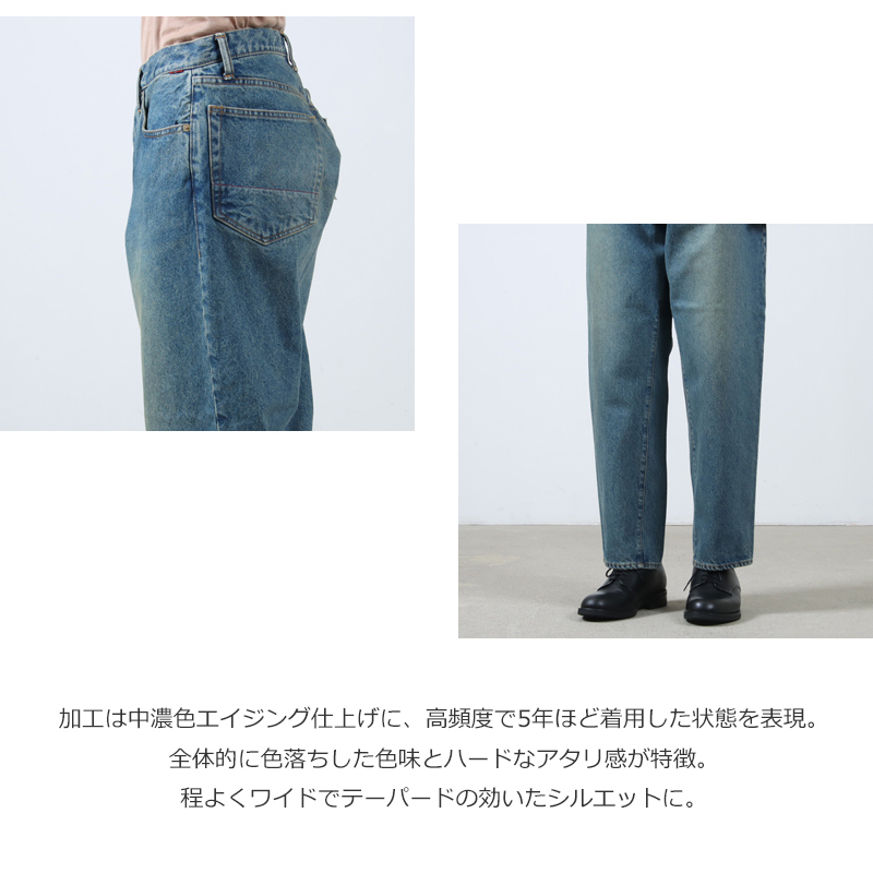 ANACHRONORM(ʥΡ) 80's WIDE 5P PANTS