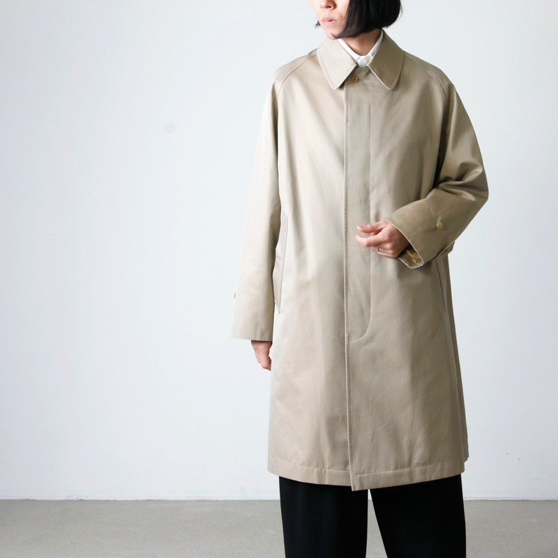 ANATOMICA single raglan coat beige2 www.gwcl.com.gh