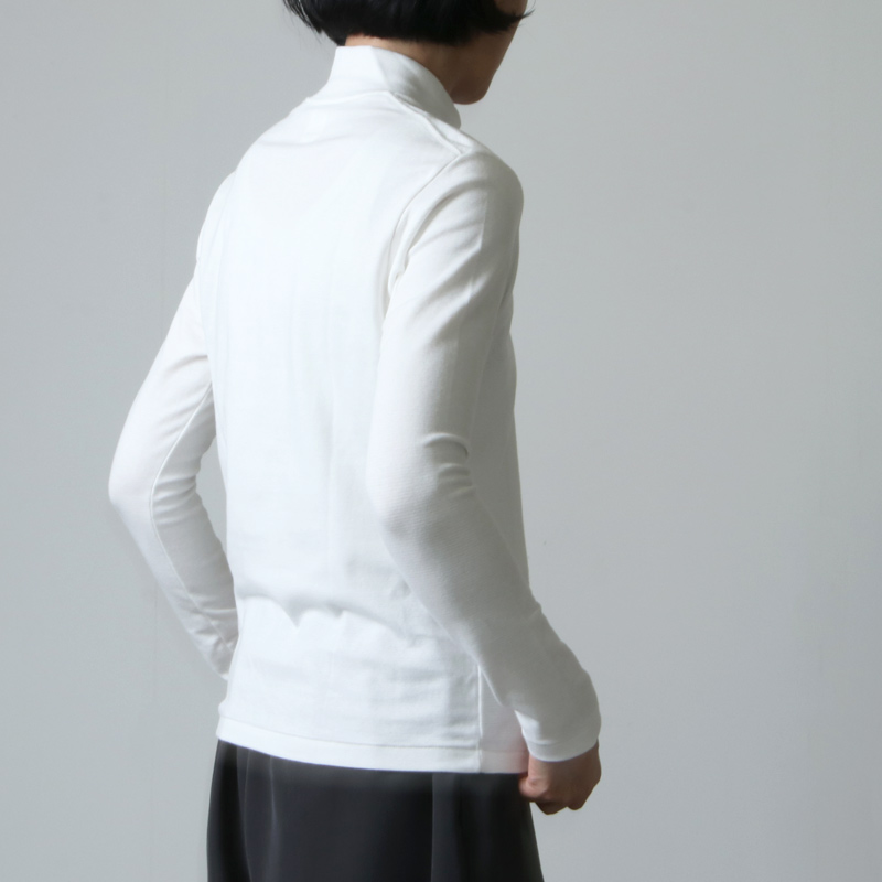 ANATOMICA (アナトミカ) MOCK NECK TEE L/S For Woman / モックネック