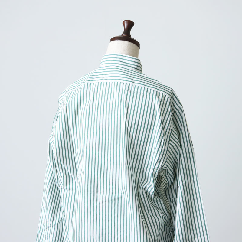 ANATOMICA (アナトミカ) BAND COLLAR SHIRTS CANDY STRIPE size:XS ...