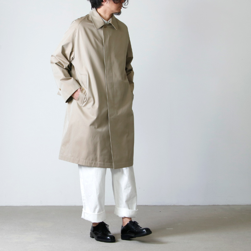 ANATOMICA SINGLE RAGLAN Ⅰ GABARDINE着丈1045cm