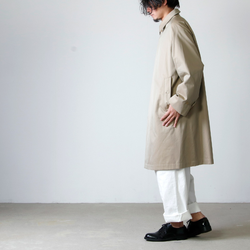 ANATOMICA (アナトミカ) SINGLE RAGLAN Ⅰ S PROOFED GABARDINE Beige ...