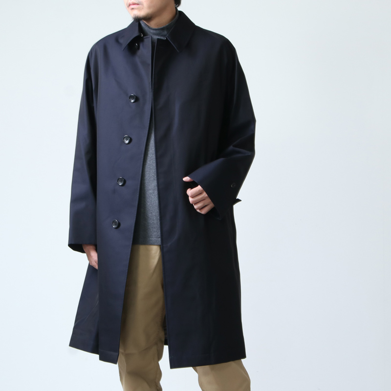 ANATOMICA SINGLE RAGLAN COAT Ⅰ NAVY 46