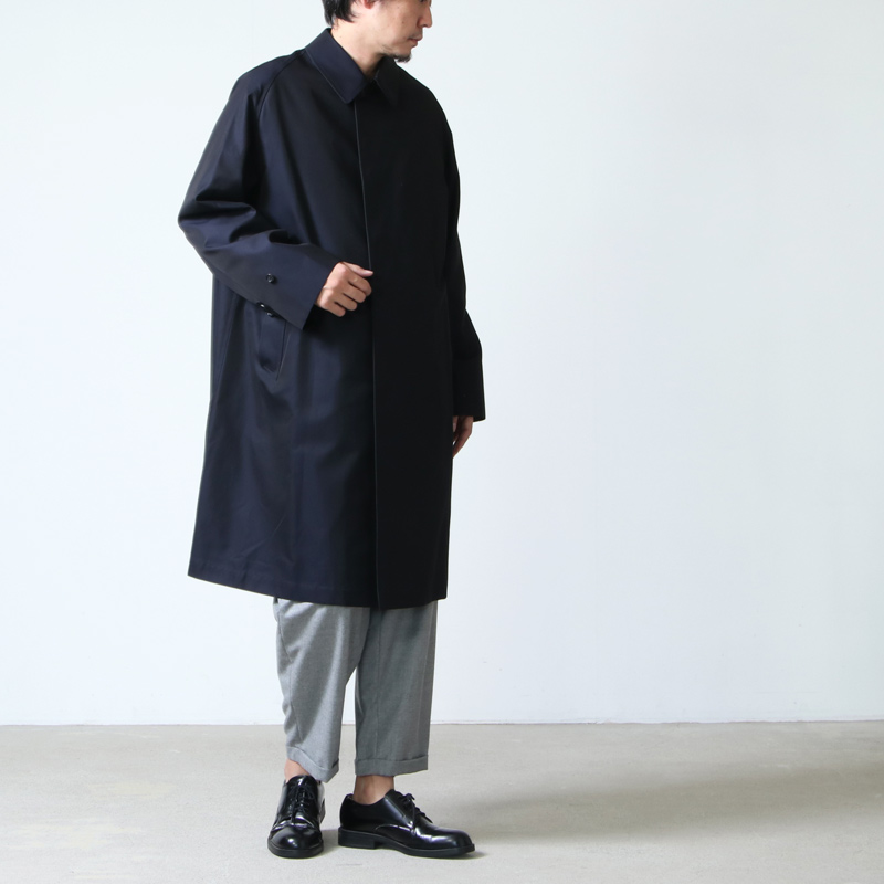 ANATOMICA SINGLE RAGLAN COAT Ⅰ NAVY 46 | www.myglobaltax.com