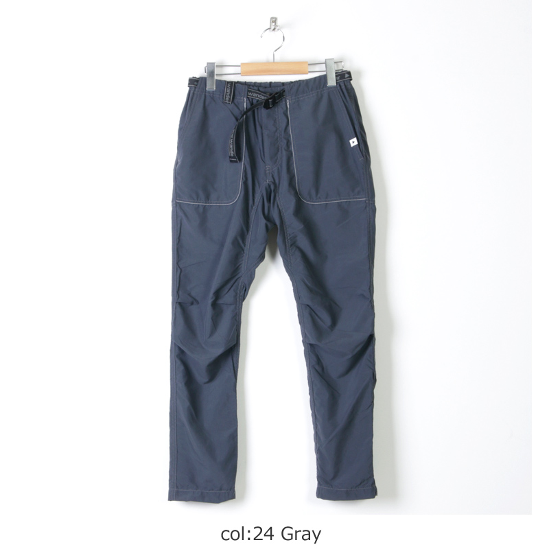 And Wander アンドワンダー Nylon Climbing Pants For Woman ナイロンクライミングパンツ レディース