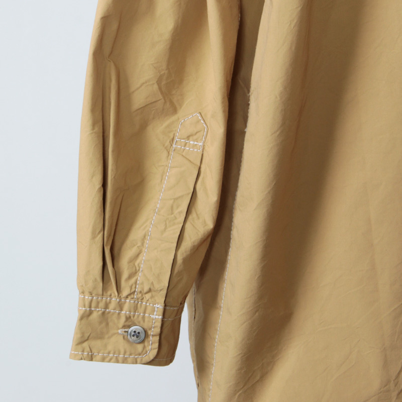 and wander (アンドワンダー) CORDURA typewriter long shirt for