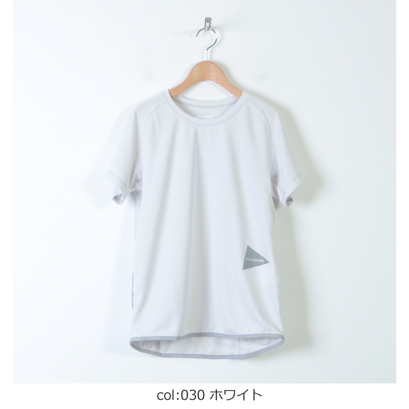 and wander(ɥ) dry jersey raglan short sleeve T for woman