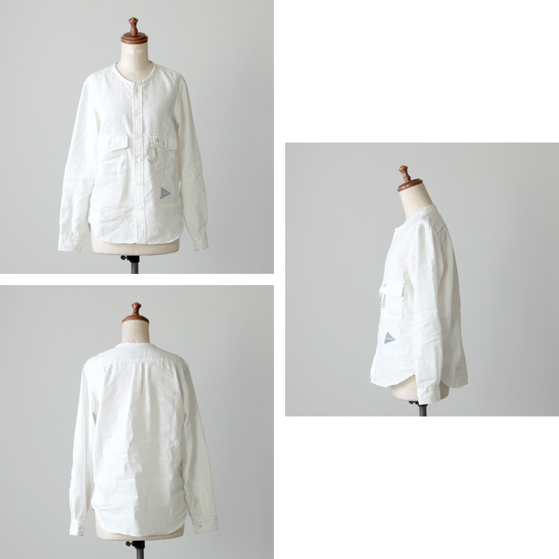 and wander(ɥ) dry linen collarless shirt for woman