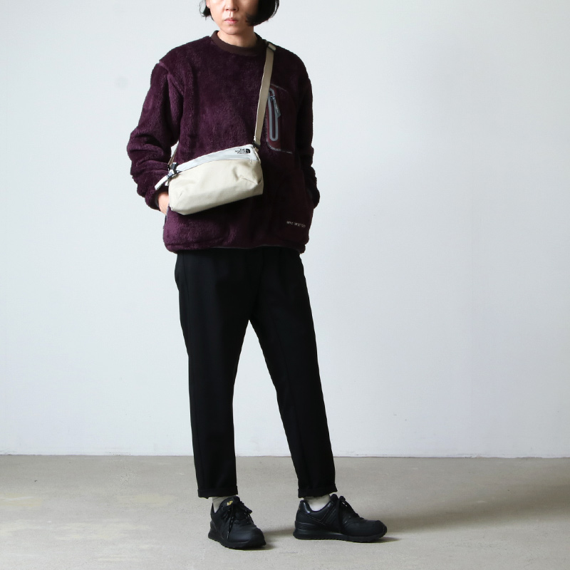 and wander (アンドワンダー) high loft fleece pullover / ハイロフト