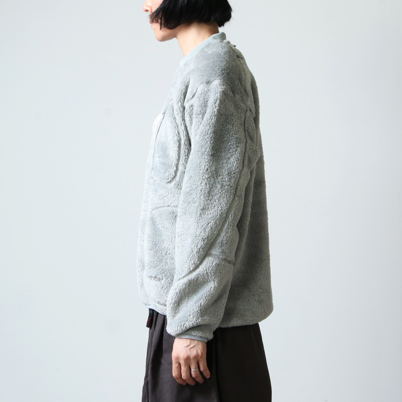 and wander (アンドワンダー) high loft fleece pullover / ハイロフト 