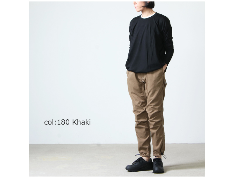 美品】アンドワンダー polyester climbing pants-