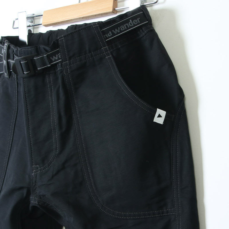 and wander (アンドワンダー) 60/40 cloth rib pants / ロクヨンクロス