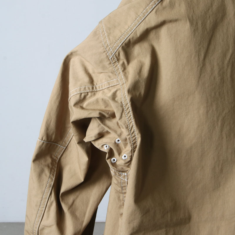 and wander (アンドワンダー) Barbour CORDURA solway shirt for woman 