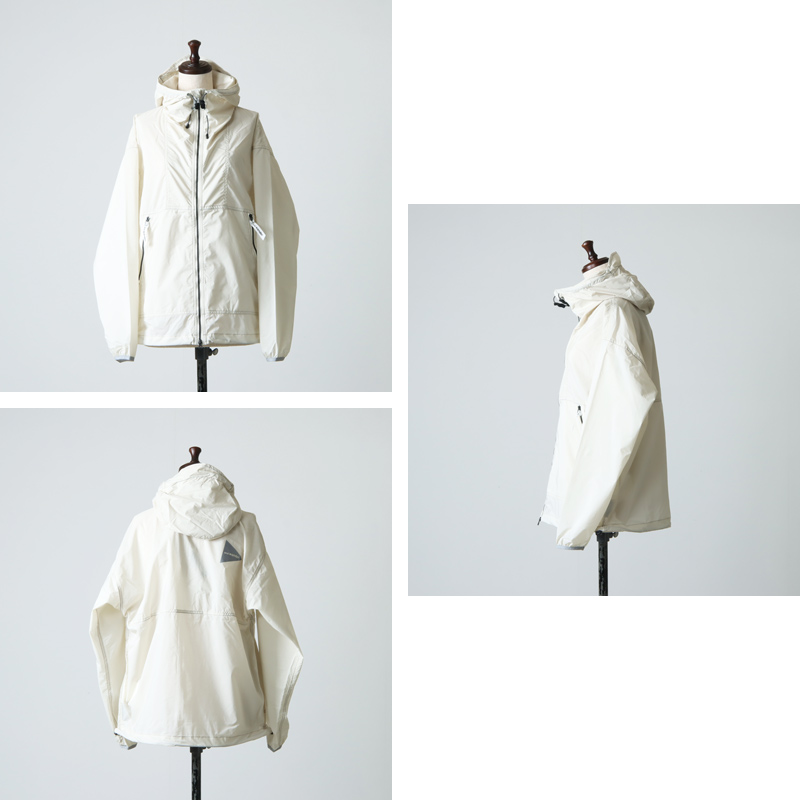 and wander (アンドワンダー) PERTEX wind jacket / パーテックス