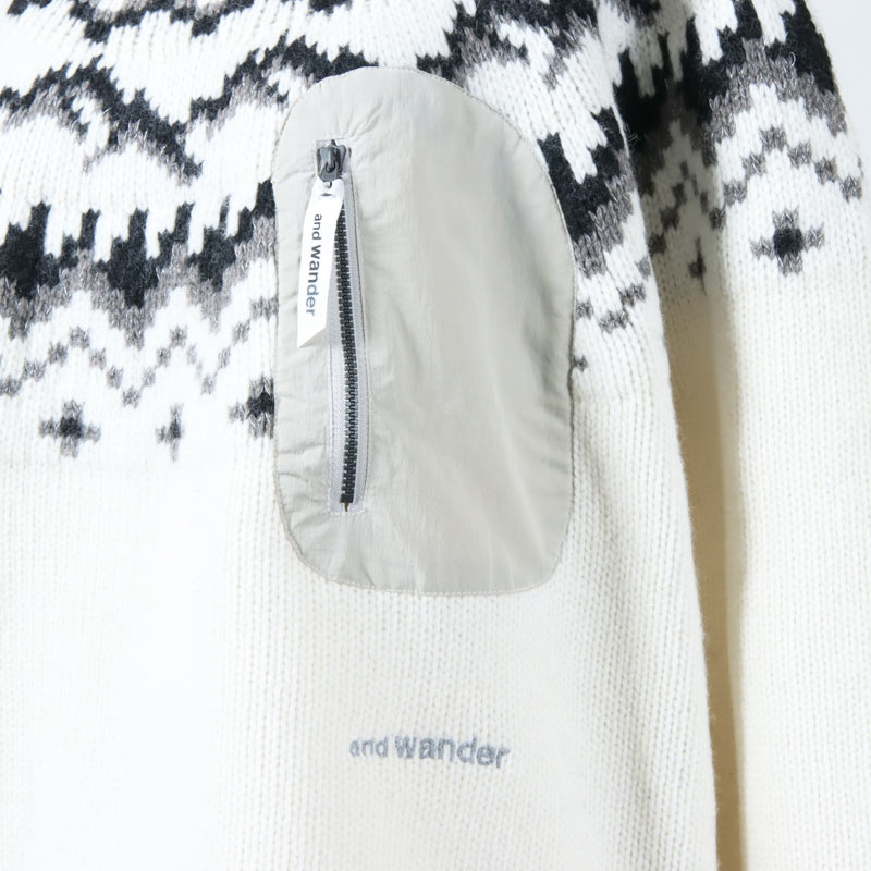 and wander(ɥ) lopi knit sweater for Women