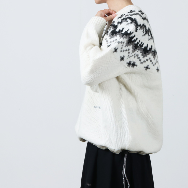 and wander(ɥ) lopi knit sweater for Women