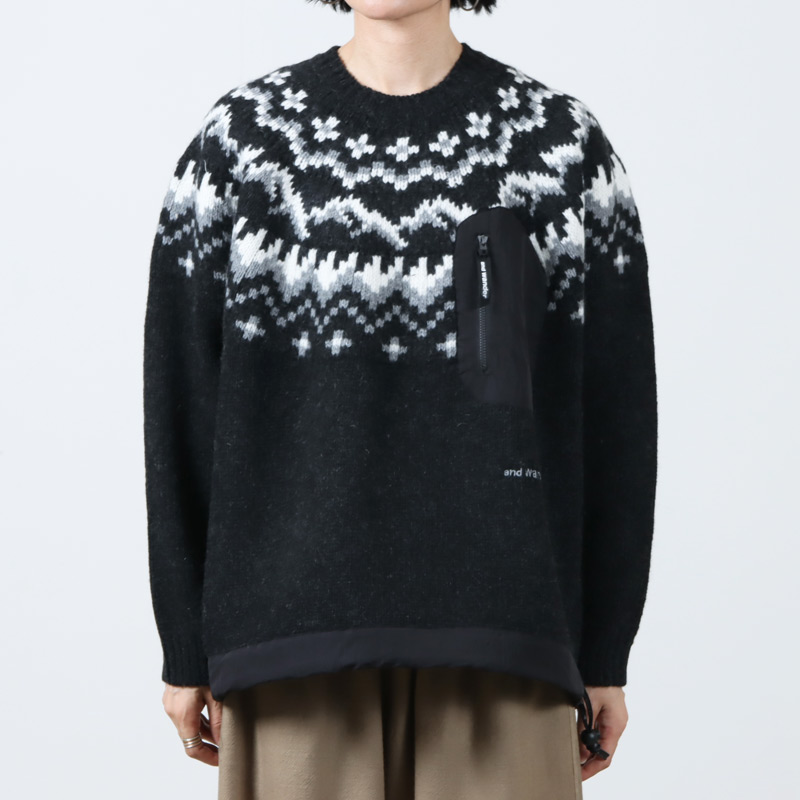 and wander(ɥ) lopi knit sweater for Women