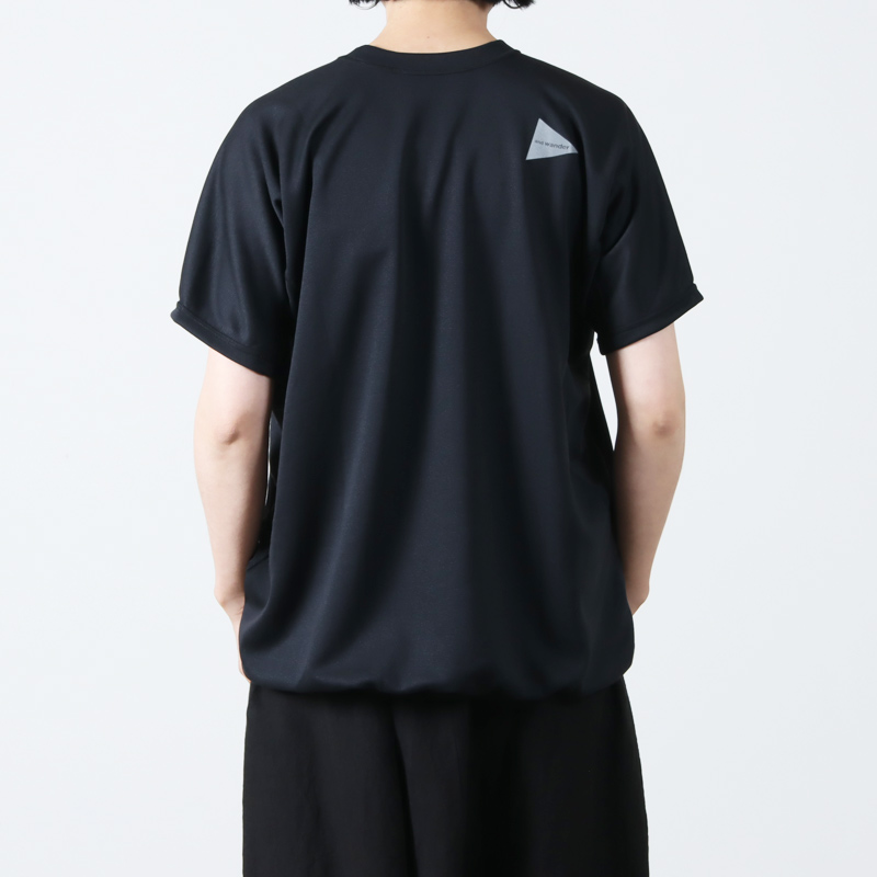 and wander(ɥ) power dry jersey SS T (W)
