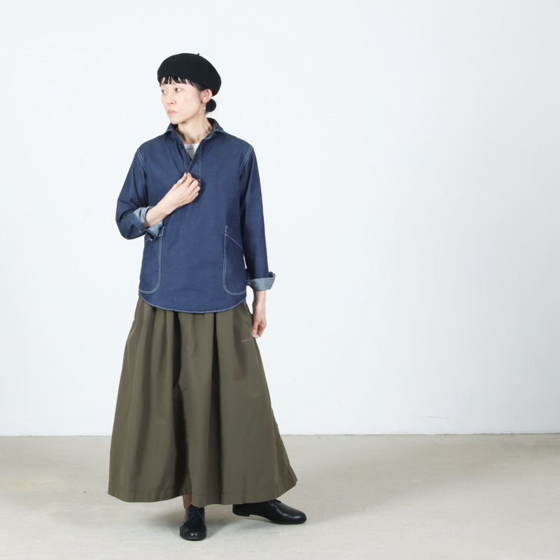 and wander(����ɥ�����) oversized cargo skirt ��W��