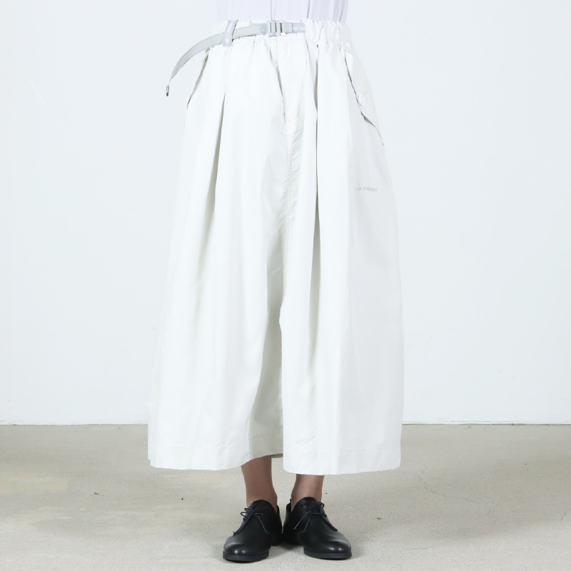 and wander(����ɥ�����) oversized cargo skirt ��W��