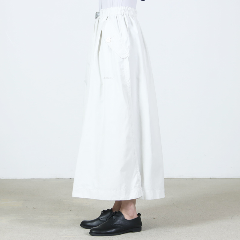 and wander(����ɥ�����) oversized cargo skirt ��W��