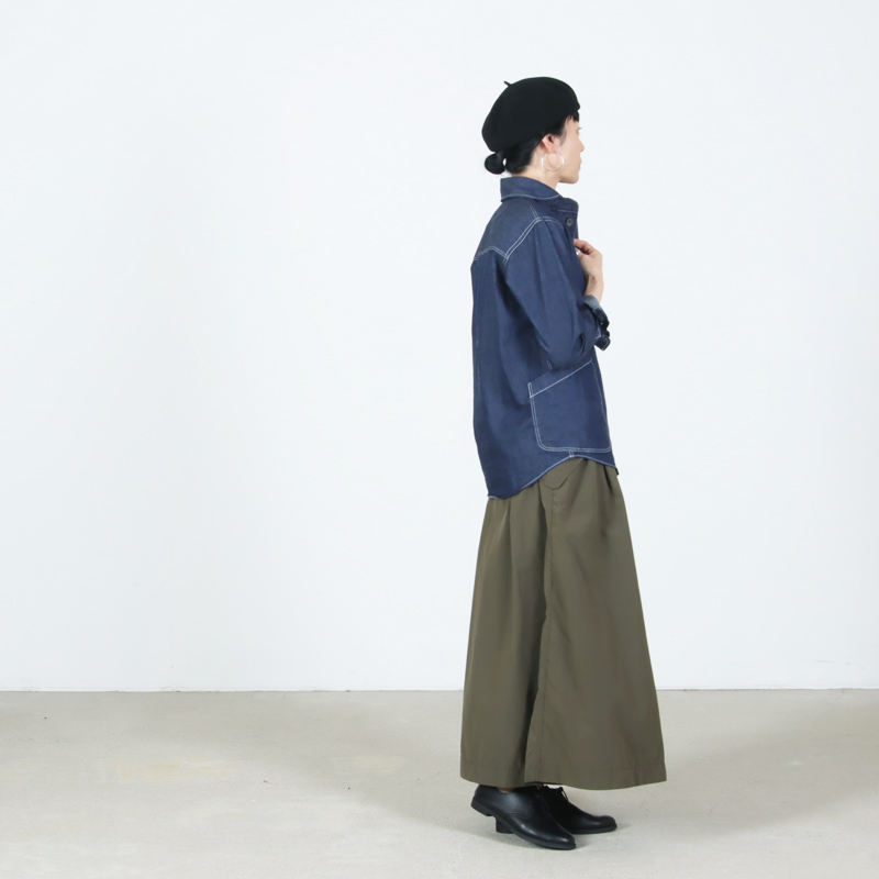 and wander(����ɥ�����) oversized cargo skirt ��W��