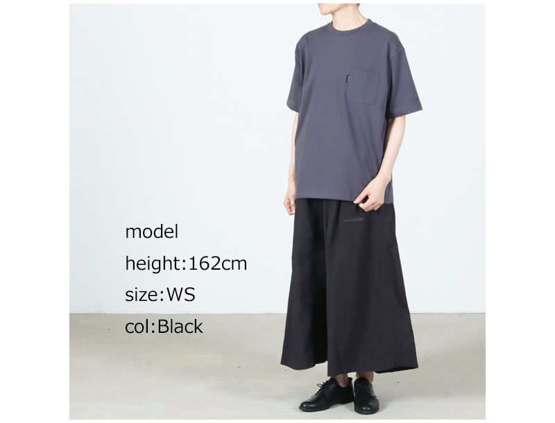 and wander(����ɥ�����) oversized cargo skirt ��W��