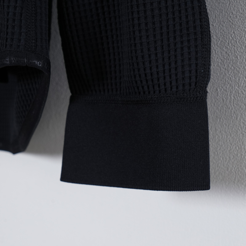 and wander(����ɥ�����) PE waffle LS T