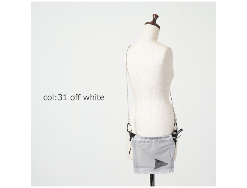 and wander(����ɥ�����) UL sacoche with Dyneema