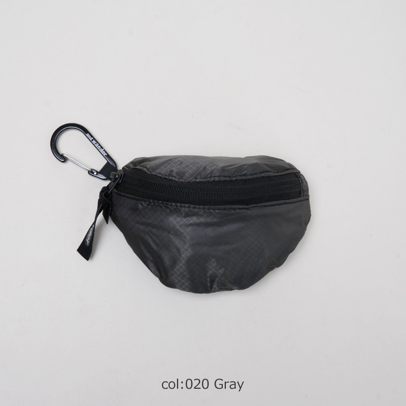 and wander(����ɥ�����) sil mini pouch