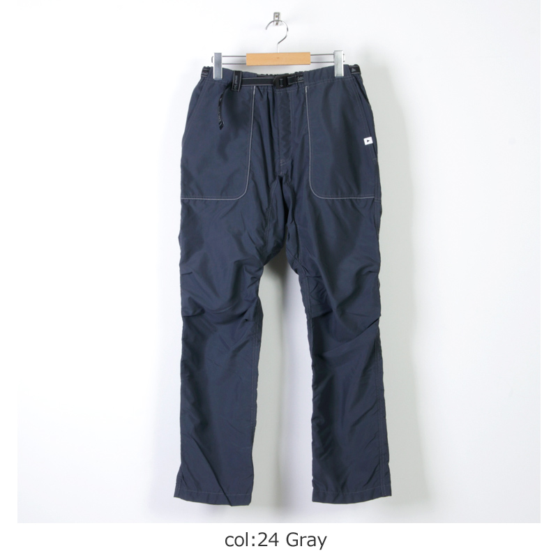 and wander (アンドワンダー) nylon climbing pants for man / ナイロンクライミングパンツ メンズ
