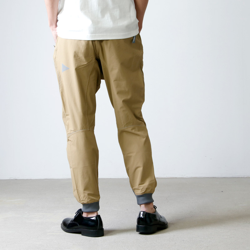 and wander (アンドワンダー) Schoeller 3XDRY stretch saruel pants