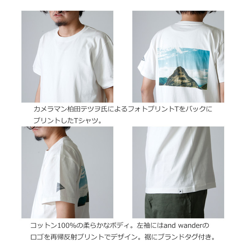 and wander(ɥ) mountain photo T by Tetsuo Kashiwada for man