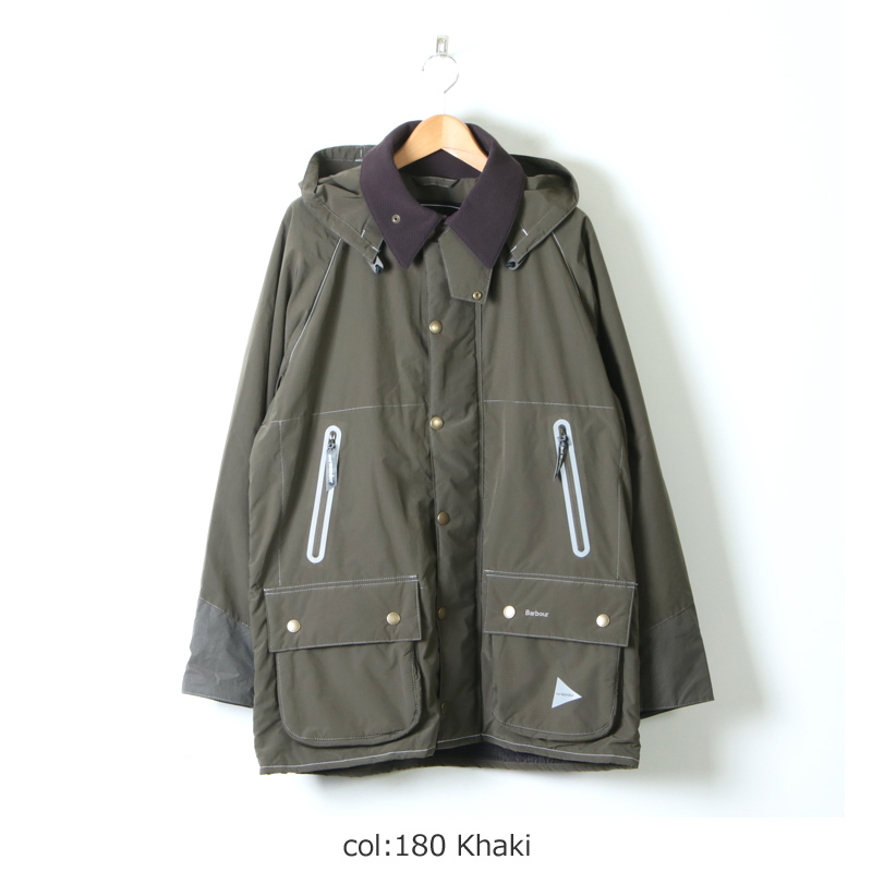 夏季限定価格】and wander Barbour rip jacket-