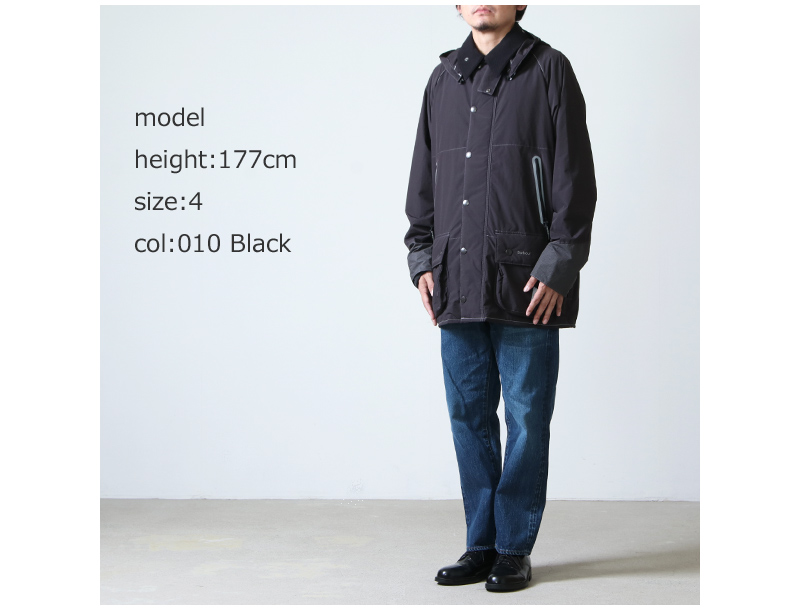 and wander (アンドワンダー) Barbour rip jacket / バブアー リップ