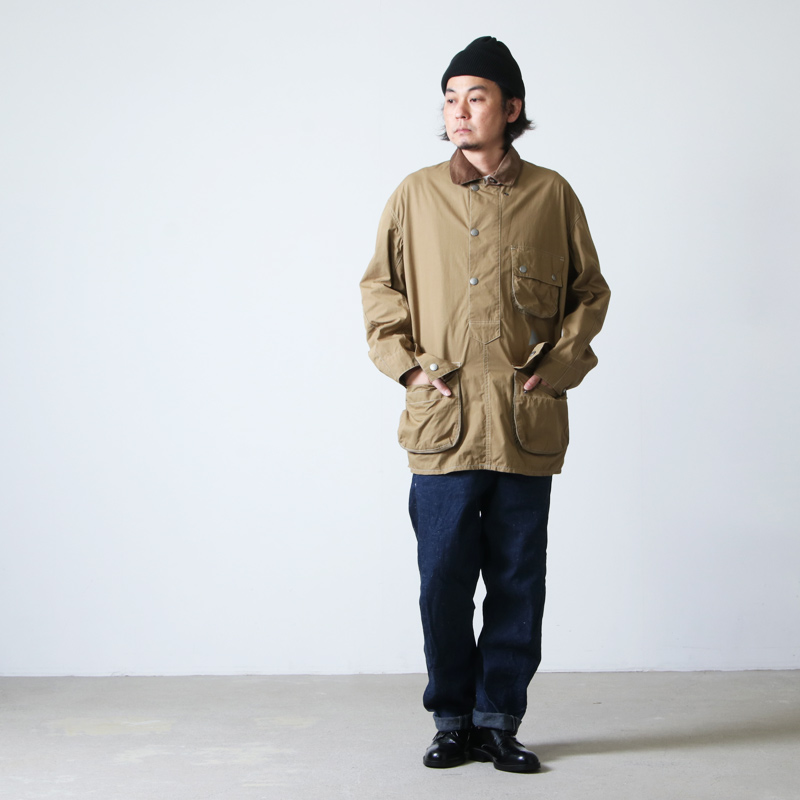 and wander×BARBOUR Cordura solway Shirt-mwasaving.com