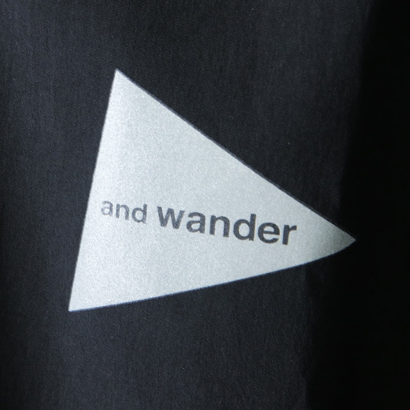 and wander (アンドワンダー) fleece base LS shirt / フリースベースロングスリーブシャツ