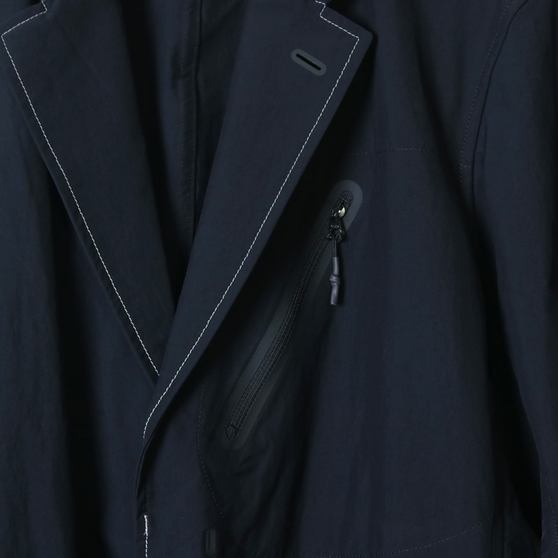 and wander(ɥ) plain tailored stretch jacket