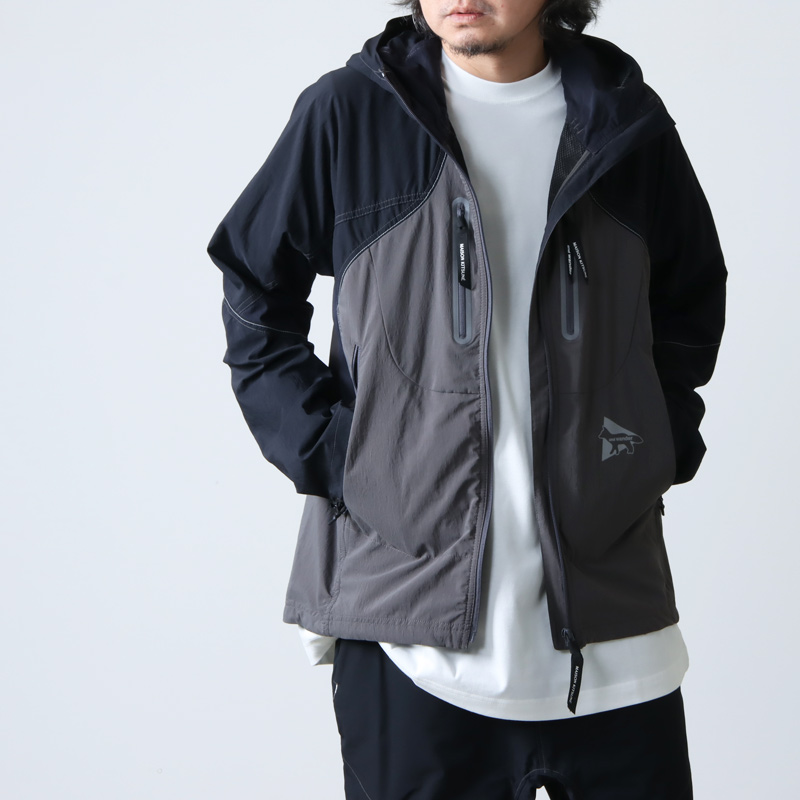 and wander (アンドワンダー) HIKING HOODIE MKxAWD / ×メゾンキツネ ハイキングフーディー