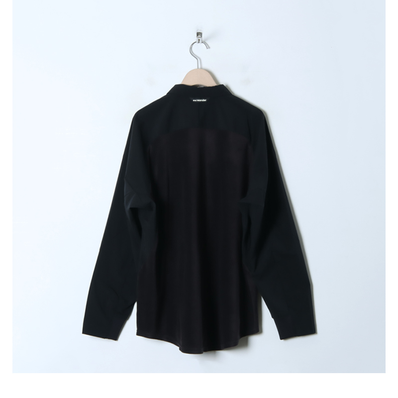 and wander(ɥ) 23 fleece base LS shirt