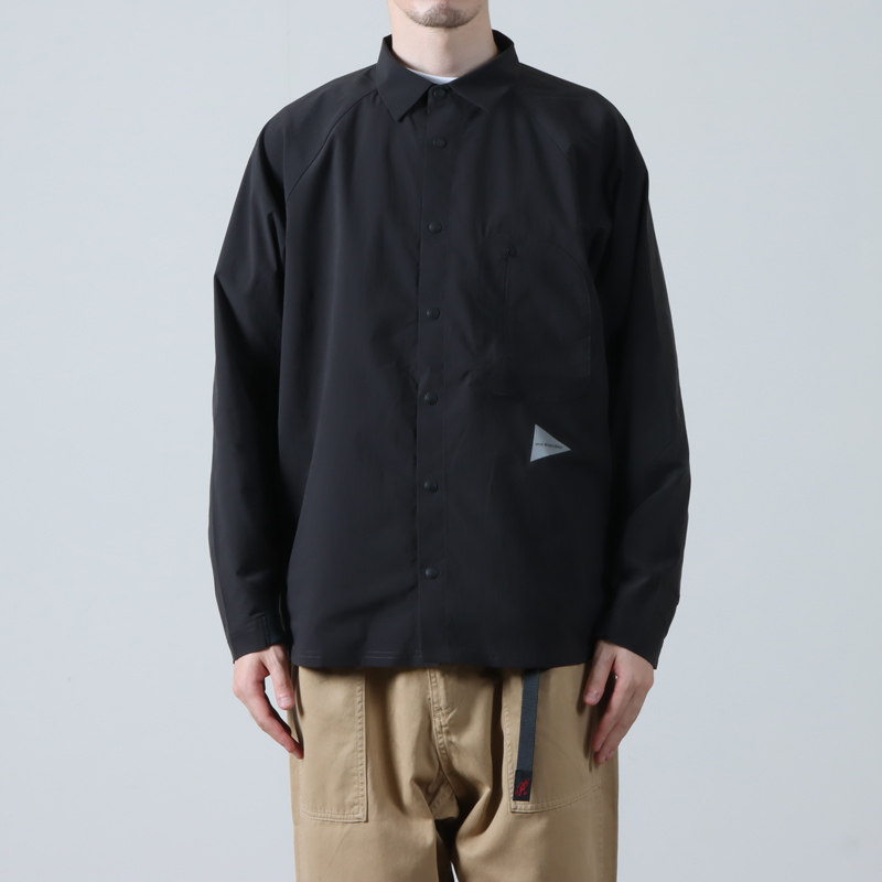 and wander(ɥ) 23 fleece base LS shirt