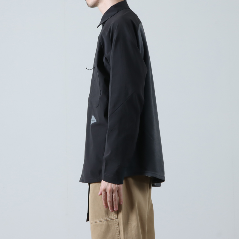 and wander(ɥ) 23 fleece base LS shirt